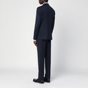 Tagliatore Navy blue double-breasted wool suit
