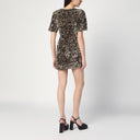 Marc Jacobs Gold Mini-Kleid mit Pailletten
