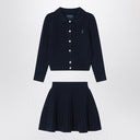 Polo Ralph Lauren Two-piece navy blue cotton suit