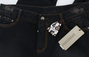 Chic Boyfriend Cotton Jeans - Blue Ermanno Scervino