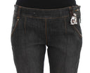 Chic Slim Fit Gray Wash Jeans Ermanno Scervino