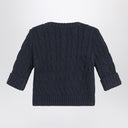 Polo Ralph Lauren Navy blue cable-knit cotton sweater