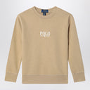 Polo Ralph Lauren Beige cotton sweatshirt with logo