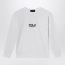 Polo Ralph Lauren White cotton sweatshirt with logo