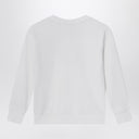 Polo Ralph Lauren White cotton sweatshirt with logo