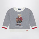 Sudadera Polo Bear de Polo Ralph Lauren en gris/marfil