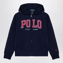 Polo Ralph Lauren Navy blue cotton blend sweatshirt with logo