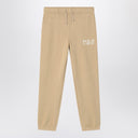Polo Ralph Lauren Beige cotton jogging trousers with logo