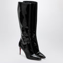 Christian Louboutin High black patent leather boot