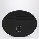 Christian Louboutin Mooncrest tarjetero circular negro