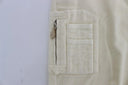 Beige Capri Cropped Chic Pants Ermanno Scervino