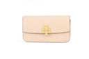 Britten Small Meadowsweet Leather Chain Wallet Crossbody Bag