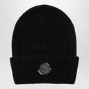 Gorro de lana negro Moncler X Edward Enninful