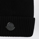 Gorro de lana negro Moncler X Edward Enninful