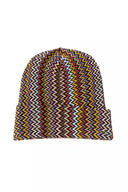 Multicolor Wool Men Hat