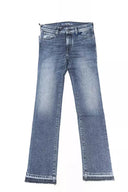 Blue Cotton Women Jeans - Allure Absolue