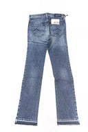 Blue Cotton Women Jeans - Allure Absolue