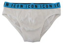 Elegant White Cotton Stretch Briefs - Allure Absolue