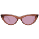 Braune Kunststoff-Sonnenbrille