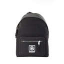 Abbeydale Branded Stamp Black Nylon Backpack Shoulder Bookbag Burberry