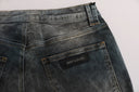 Chic Blue Wash Slim Fit Jeans - Allure Absolue