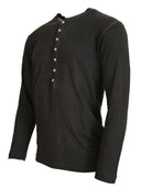Gray Cotton Linen Long Sleeves Pullover Sweater Dsquared²
