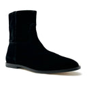 Black Calfskin Women Ankle Boot Off-White
