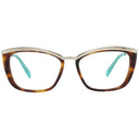 Montura de gafas marrón para mujer