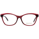 Montura de gafas roja para mujer