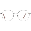 Montura de gafas plateada para mujer