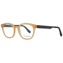 Montura de gafas naranja para hombre