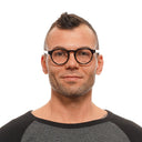 Occhiali in acetato marrone (montature)