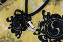 Yellow Black Printed Nylon Beachwear Shorts Swimwear Dsquared²