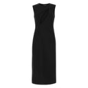 Black Viscose Women Dress Versace