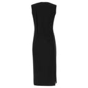 Black Viscose Women Dress Versace