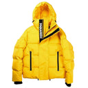 Yellow Nylon Men Down Jacket - Allure Absolue