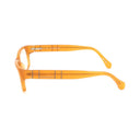 Occhiali di plastica gialla (montature)