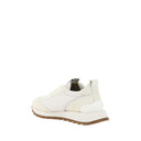 Sneakers basse in gomma bianche