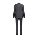 Abito Due Pezzi in Lana Black Fleece