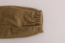 Chic Beige Casual Pants for Sophisticated Style - Allure Absolue
