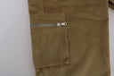 Chic Beige Casual Pants for Sophisticated Style - Allure Absolue