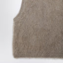 Balaclava de lã e caxemira ALMADA LABEL na cor greige