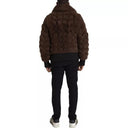 Brown Fur Lamb Shearling Coat Jacket - Allure Absolue