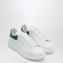 Alexander McQueen Oversized sneakers in white/green