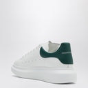 Tênis oversized Alexander McQueen em branco/verde