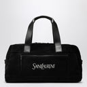 Saint Laurent Black duffle bag with logo