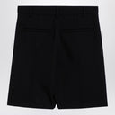 Valentino schwarze Bermudashorts aus Wolle