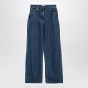 Valentino blaue weite Jeans aus Denim