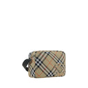Beige Polyester Schultertasche