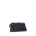 Bolsa de Ombro em Couro Preto de Bezerro Bos Taurus